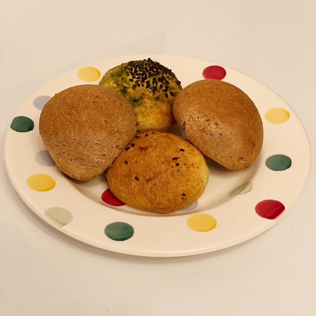 麻薯面包（空气炸锅版）的做法