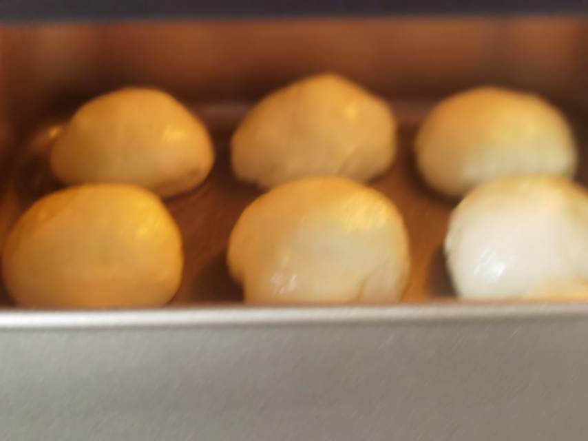 新手入门日式牛奶蜜豆小面包（快速手揉无需成膜）