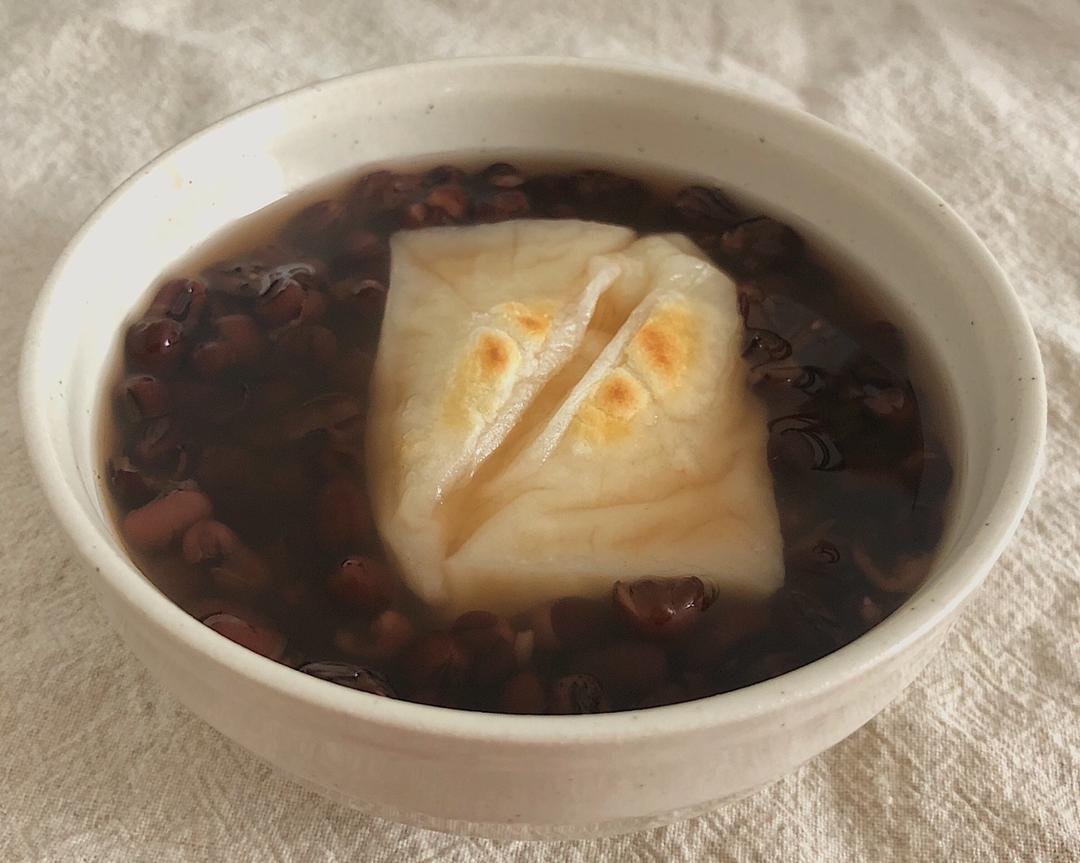 日式麻糬红豆汤