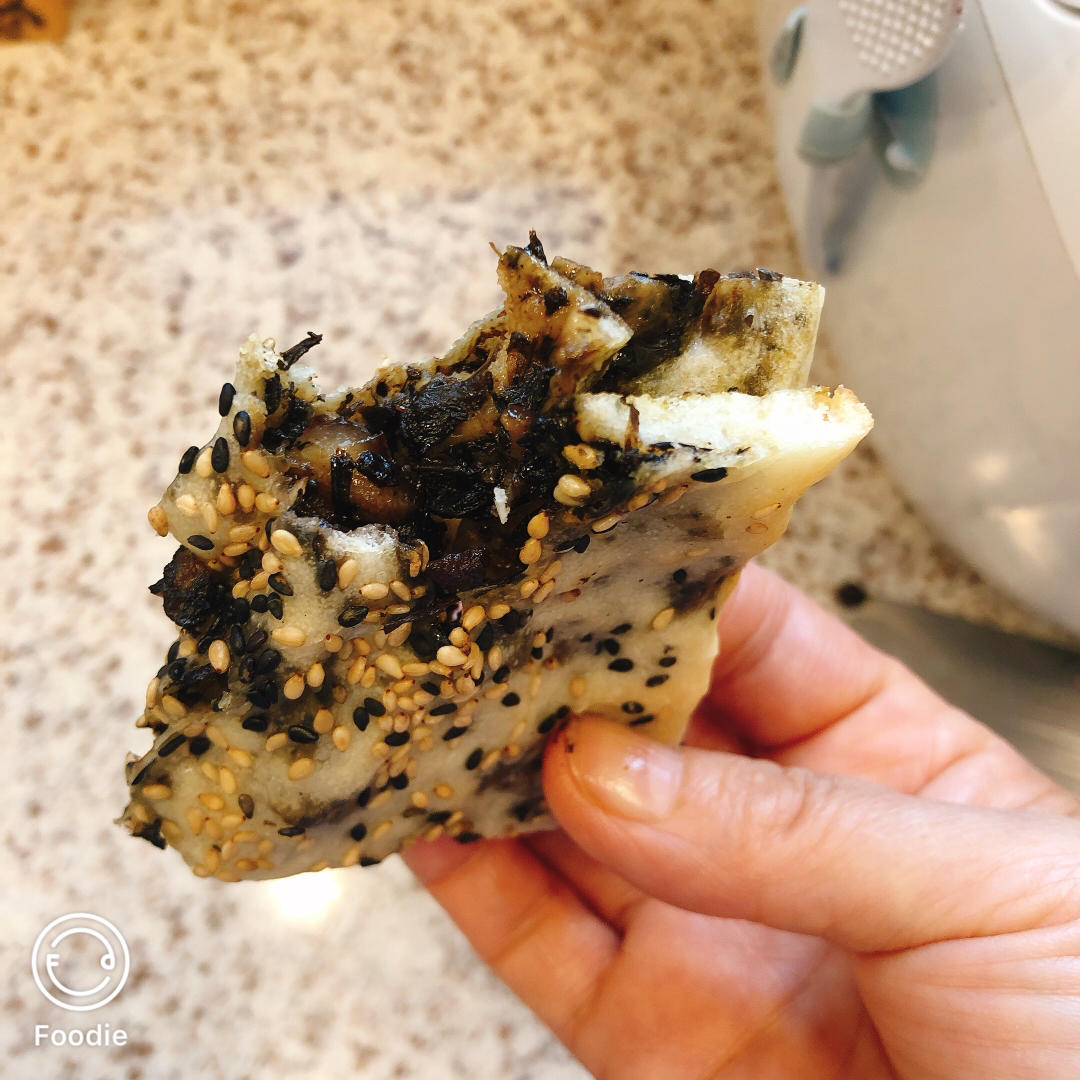 隔夜醒发要领～鲜肉锅盔