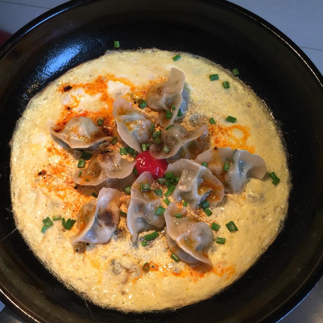 懒人快手抱蛋煎饺