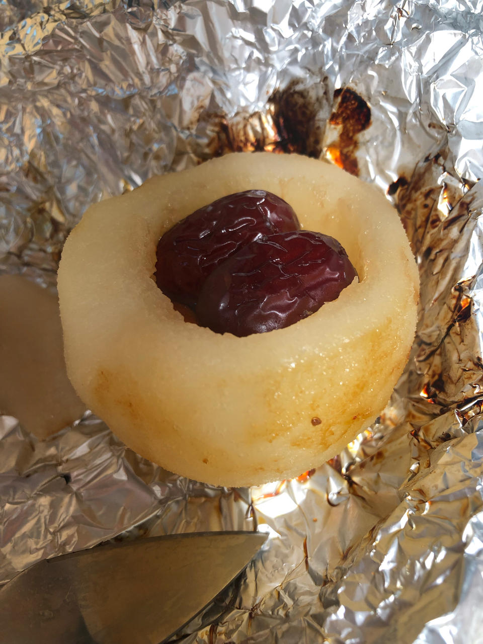 润肺止咳！秋冬季必备～空气炸锅之烤梨