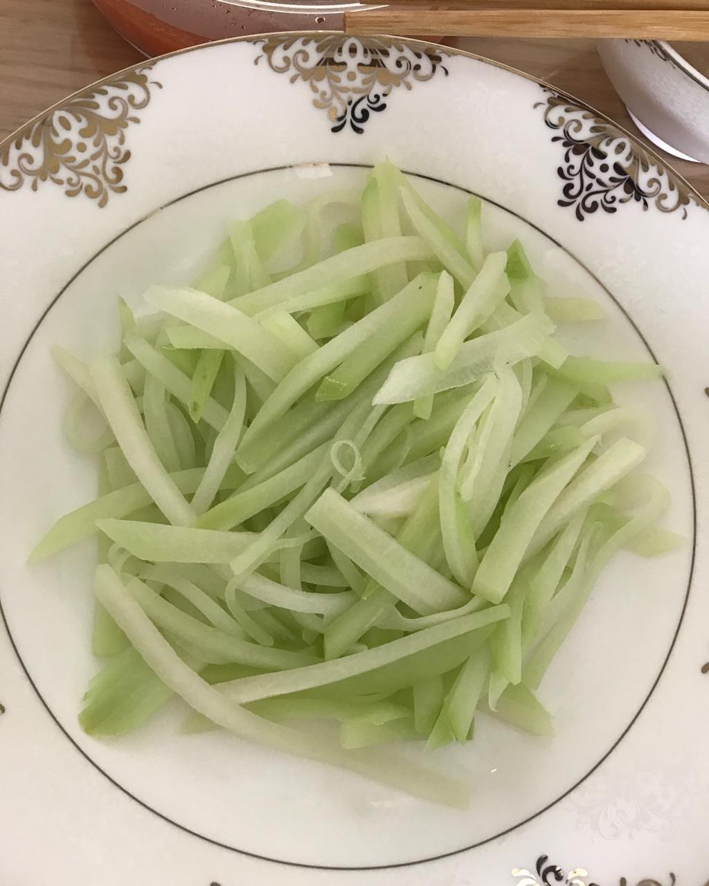 清炒佛手瓜