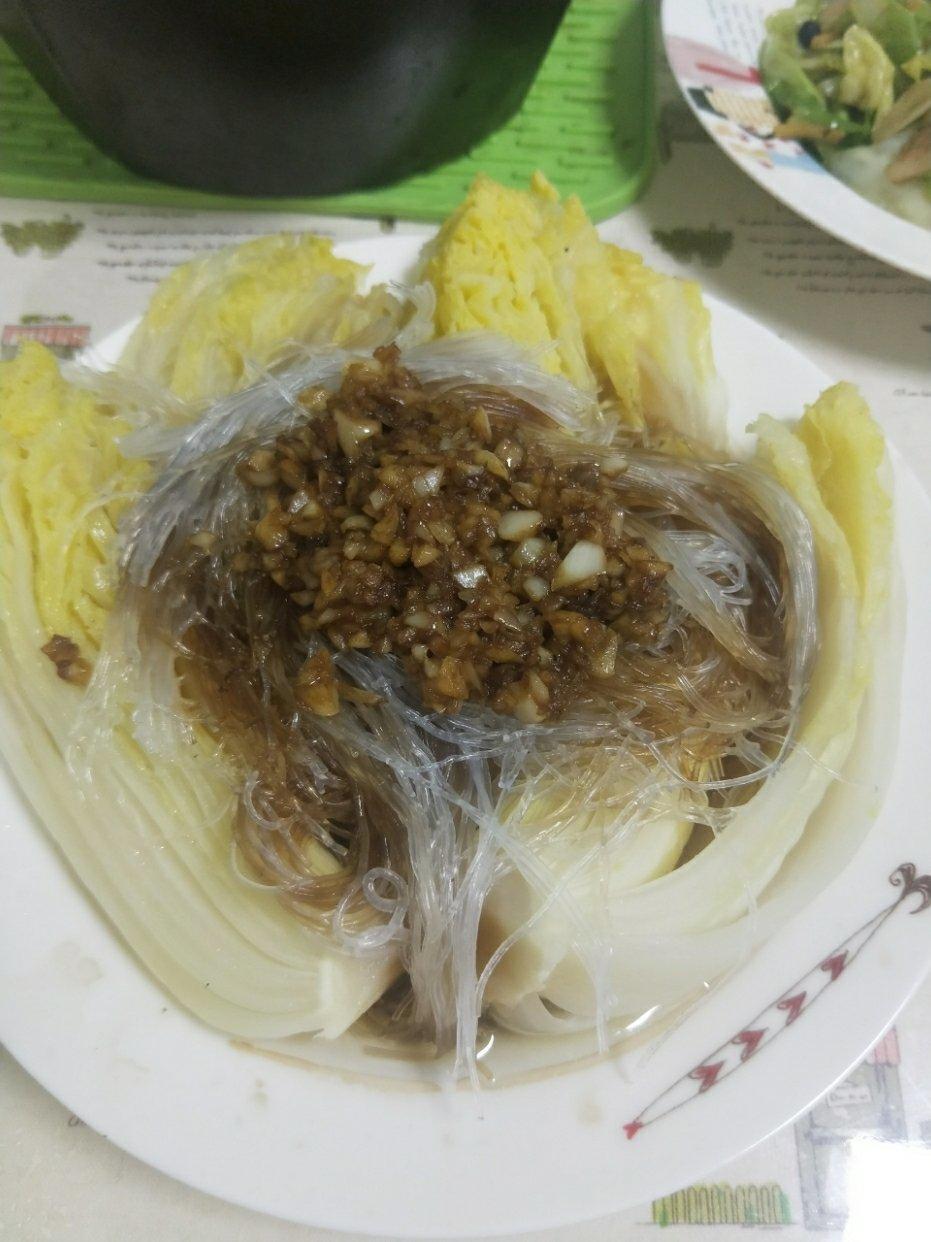 蒜蓉粉丝娃娃菜