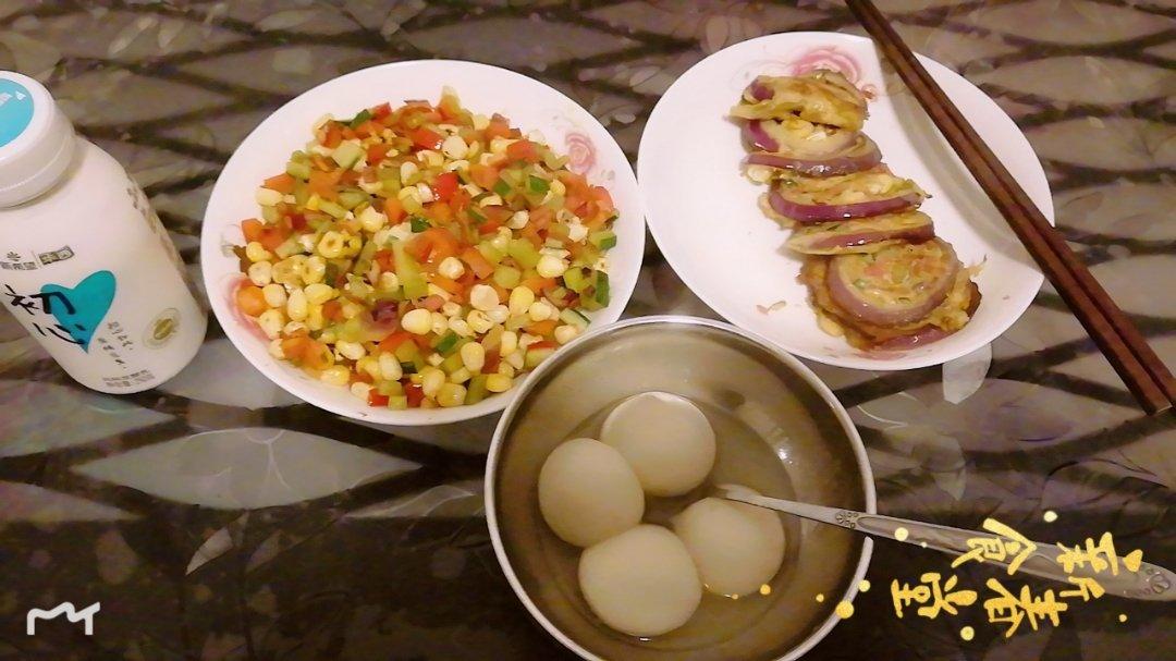 洋葱圈蛋饼