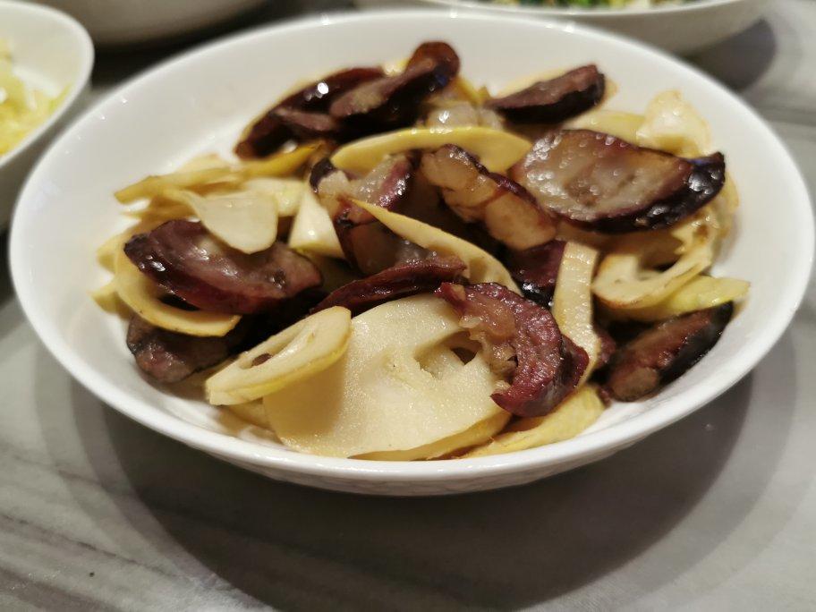 春笋炒腊肠