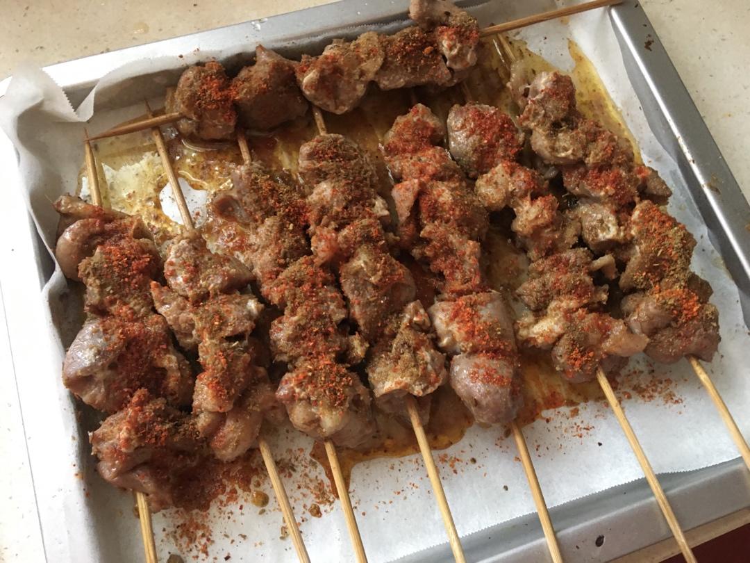 烤箱版羊肉串