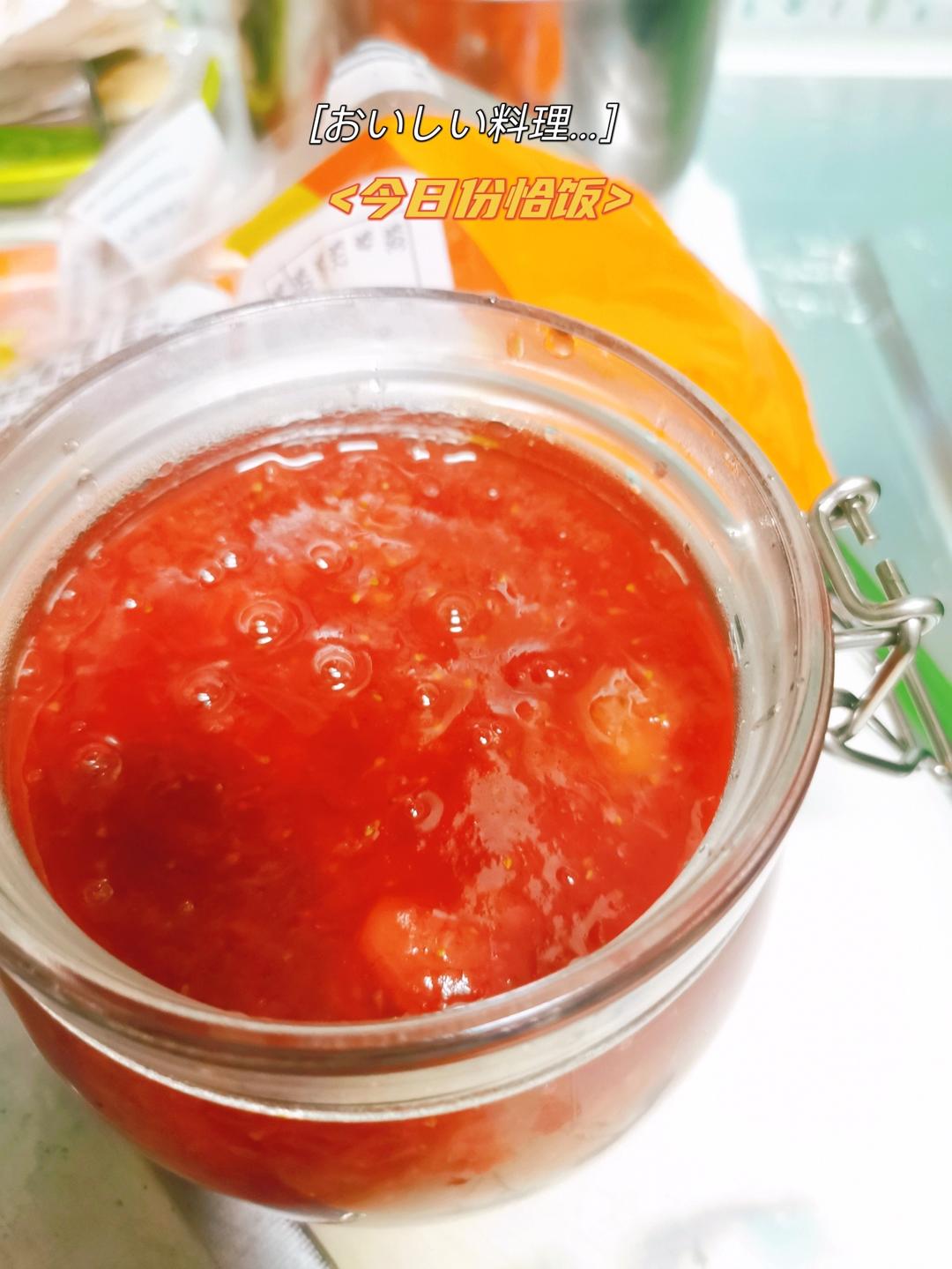 自制草莓果酱～面包机版