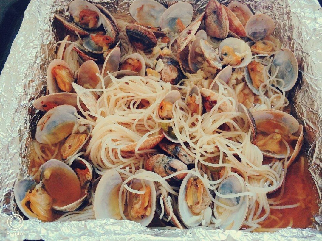 蒜蓉粉丝烤花甲虾