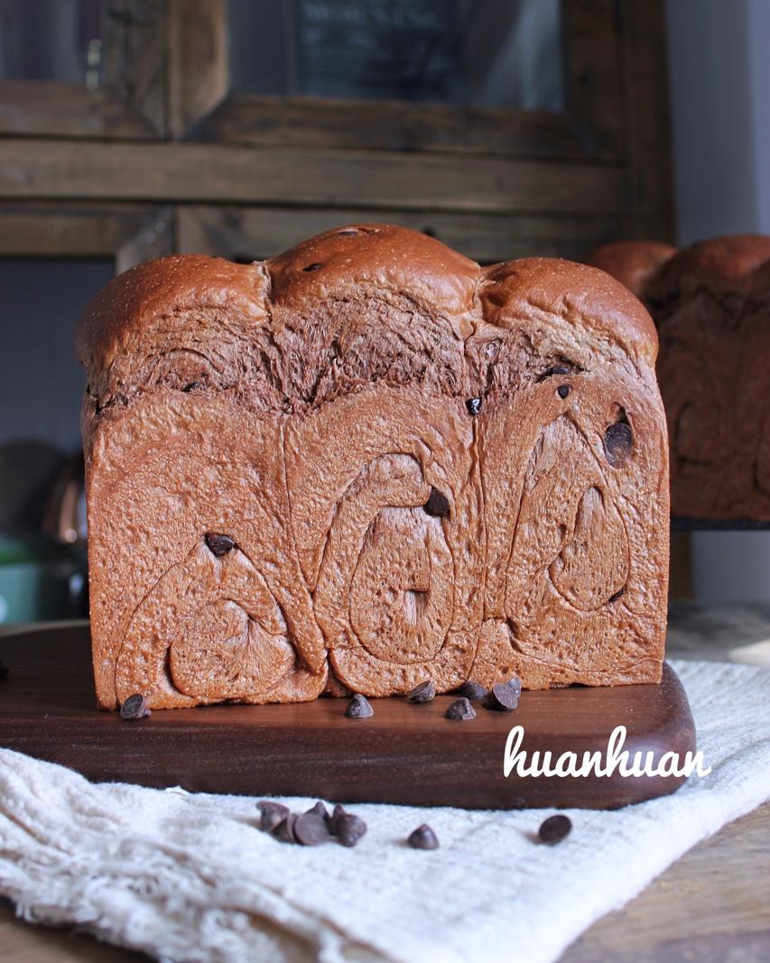 奶油巧克力吐司