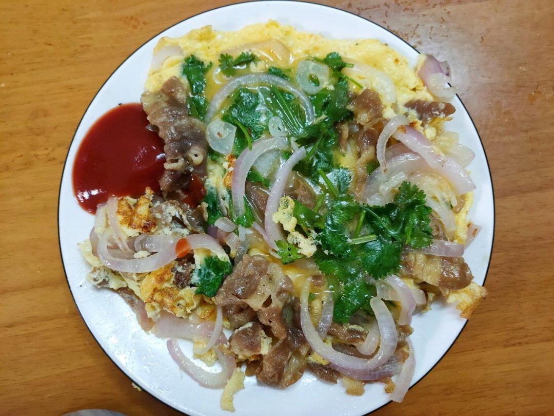 和风肥牛鸡蛋饭