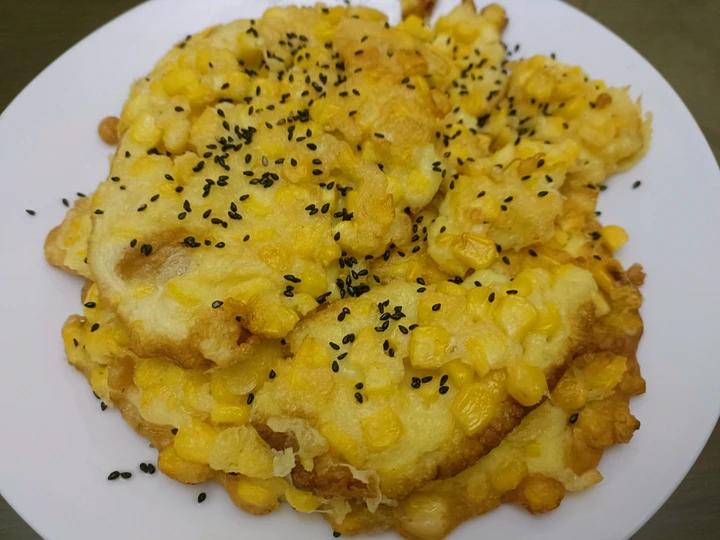 ㊙️咬一口就会爱上的早餐饼～奶香玉米烙