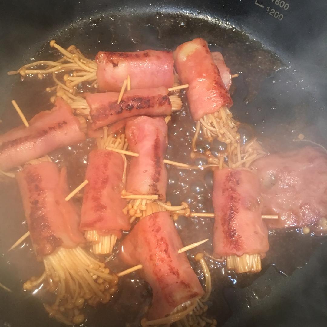 金针菇培根卷