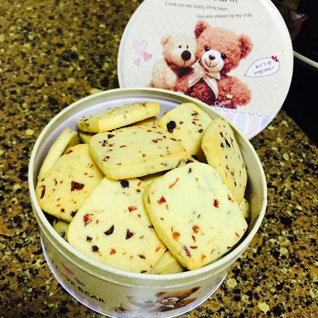 酥到骨子里蔓越梅饼干