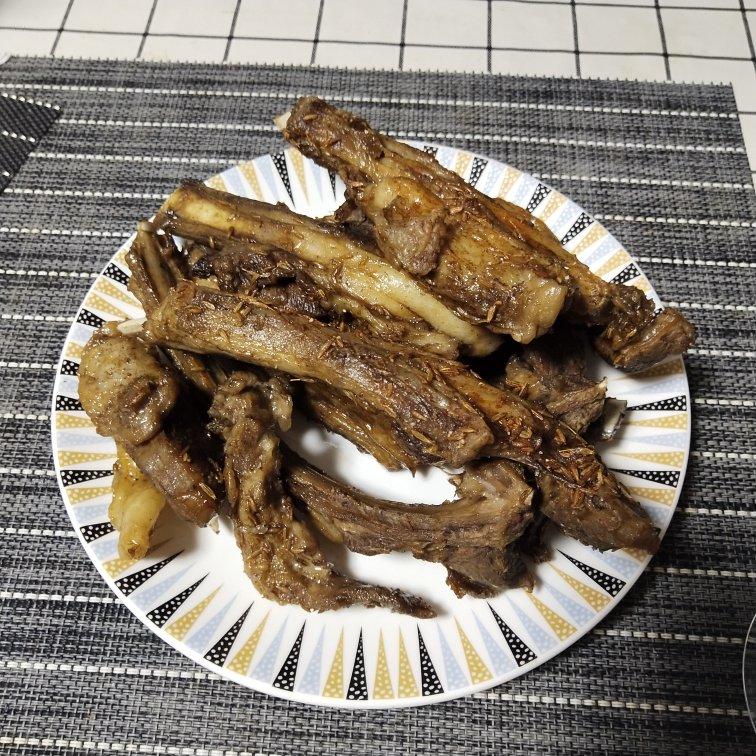 烤羊排骨（不膻很香脆）
