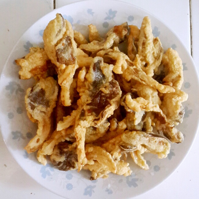 炸蘑菇