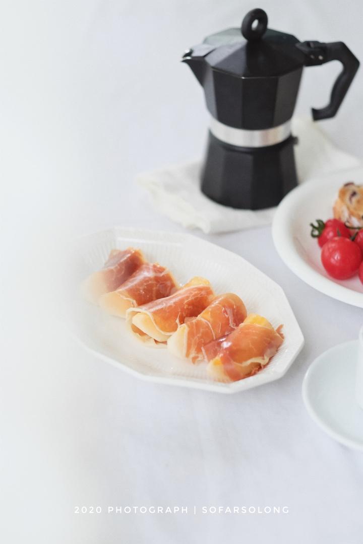 经典意餐前菜：蜜瓜帕尔马火腿