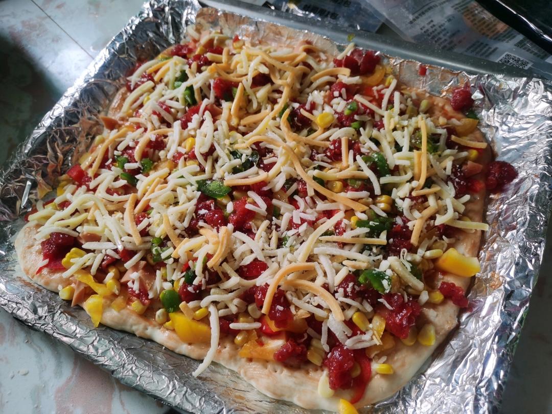 烤箱版的披萨🍕