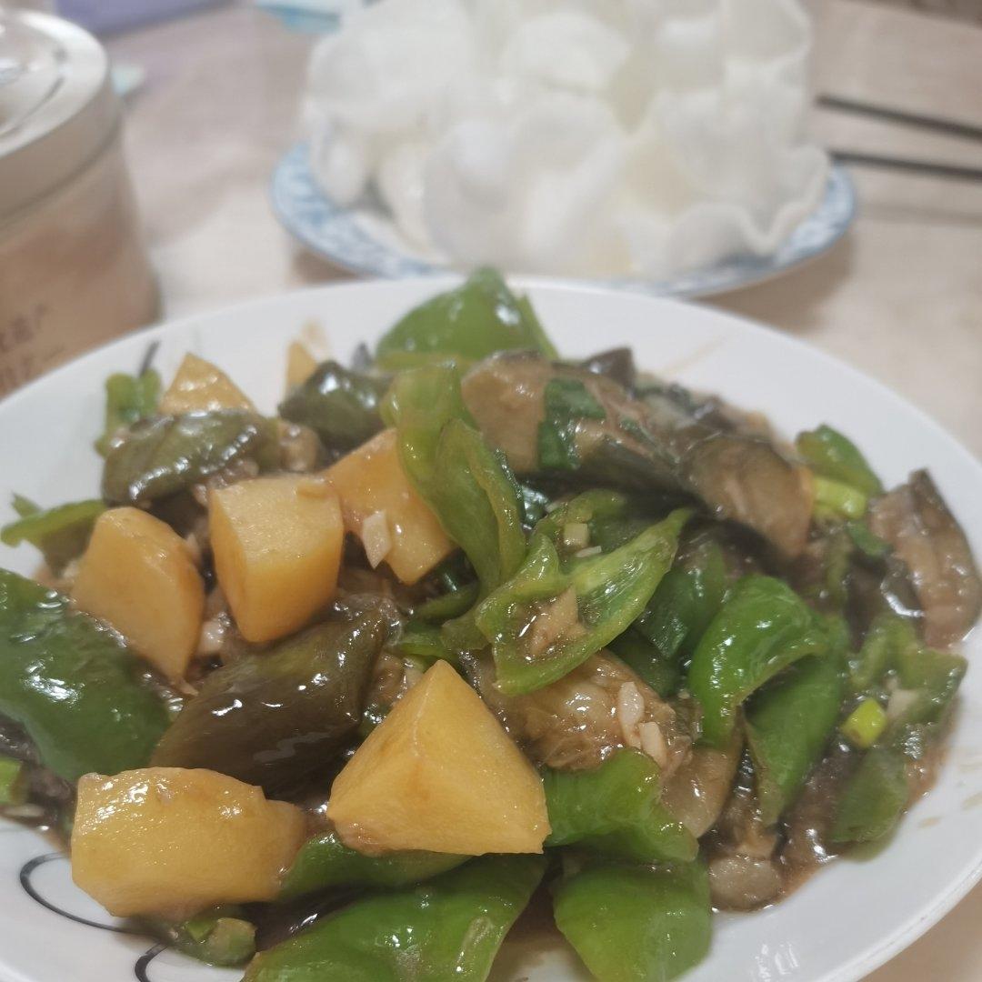 土豆烧茄子