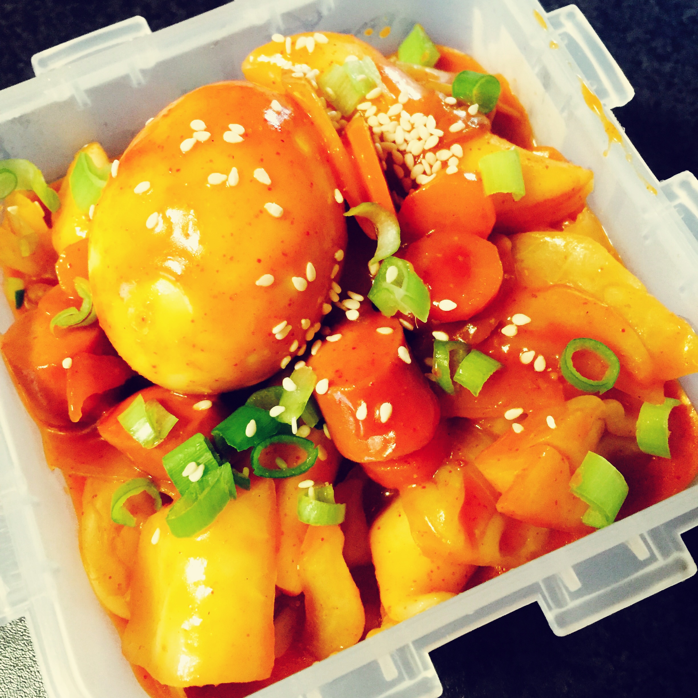 韩式辣炒年糕（or网红芝士套路之芝心年糕）