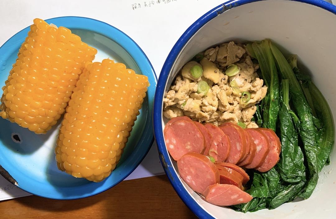 白灼油麦菜