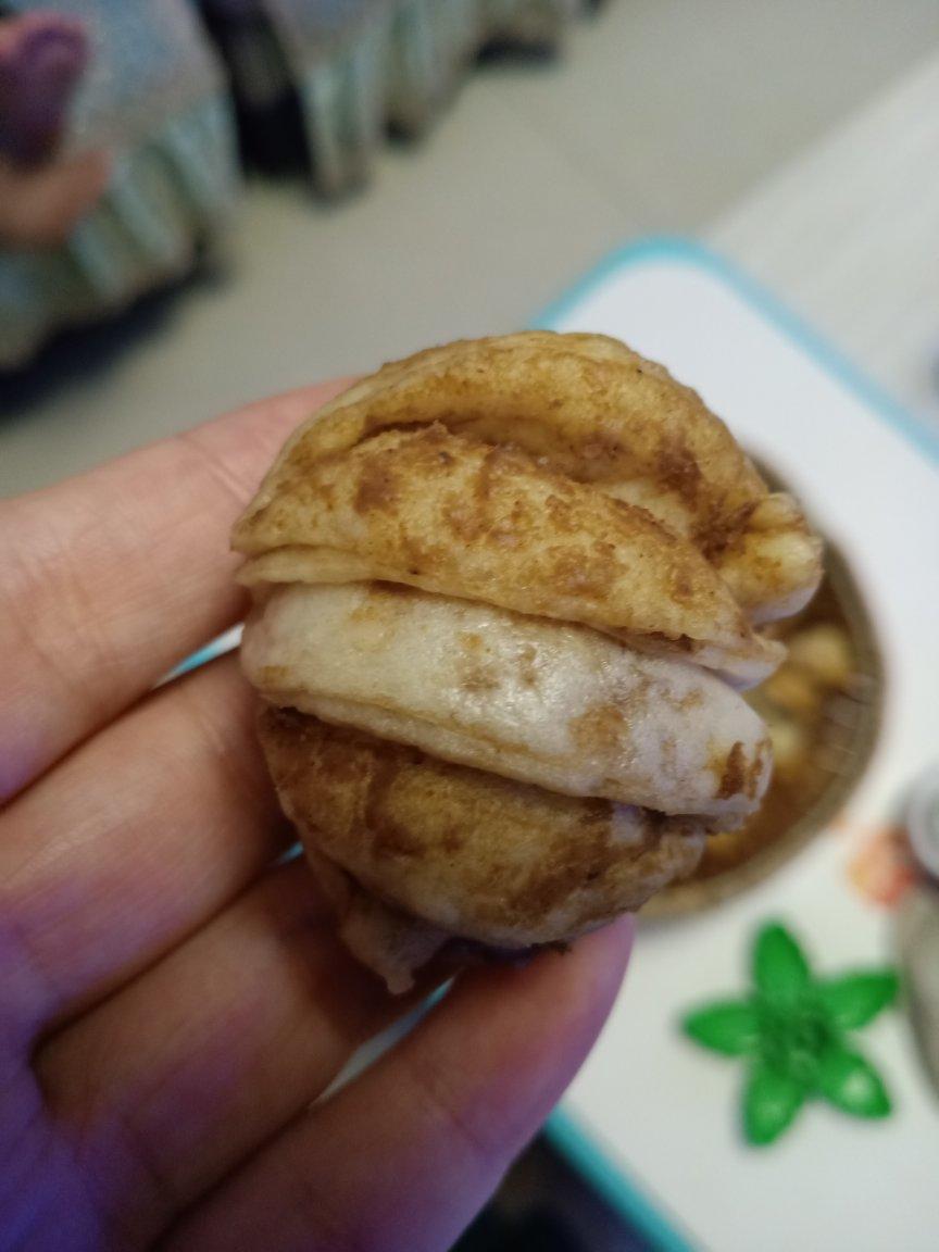 麻酱糖花卷
