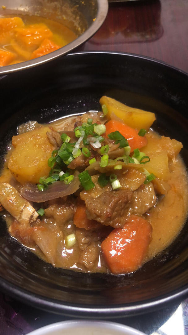 番茄土豆炖牛腩