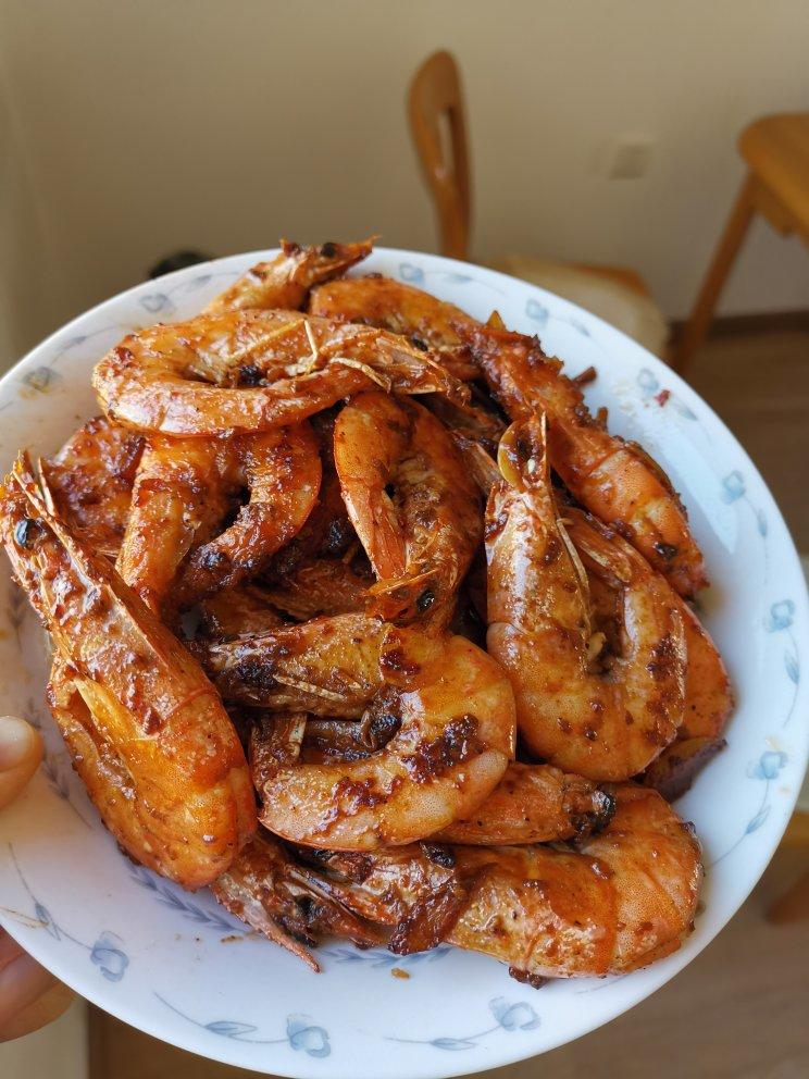 黑胡椒吮指虾