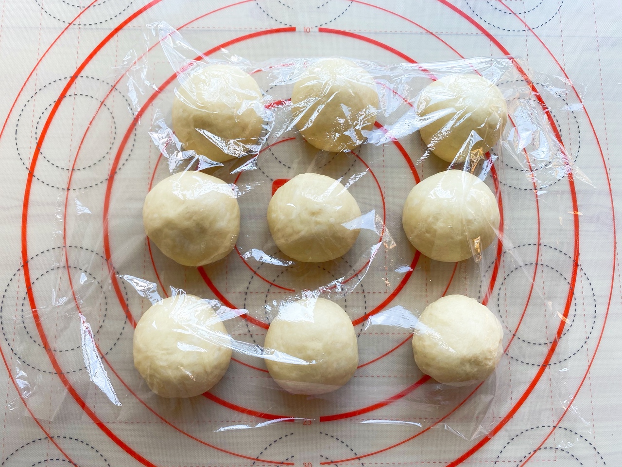 免烤箱❗️可以爆浆的卡士达酱甜甜圈🍩巨简单的做法 步骤5