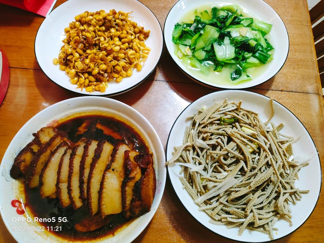 三天假期的中餐