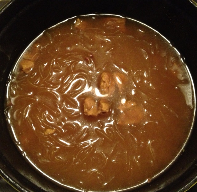 咖喱牛肉粉丝汤