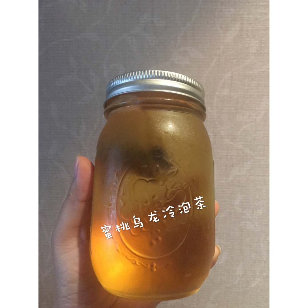 简单粗暴的蜜桃乌龙冷泡茶