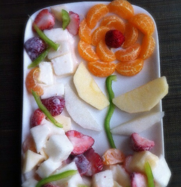 园园23做的水果沙拉