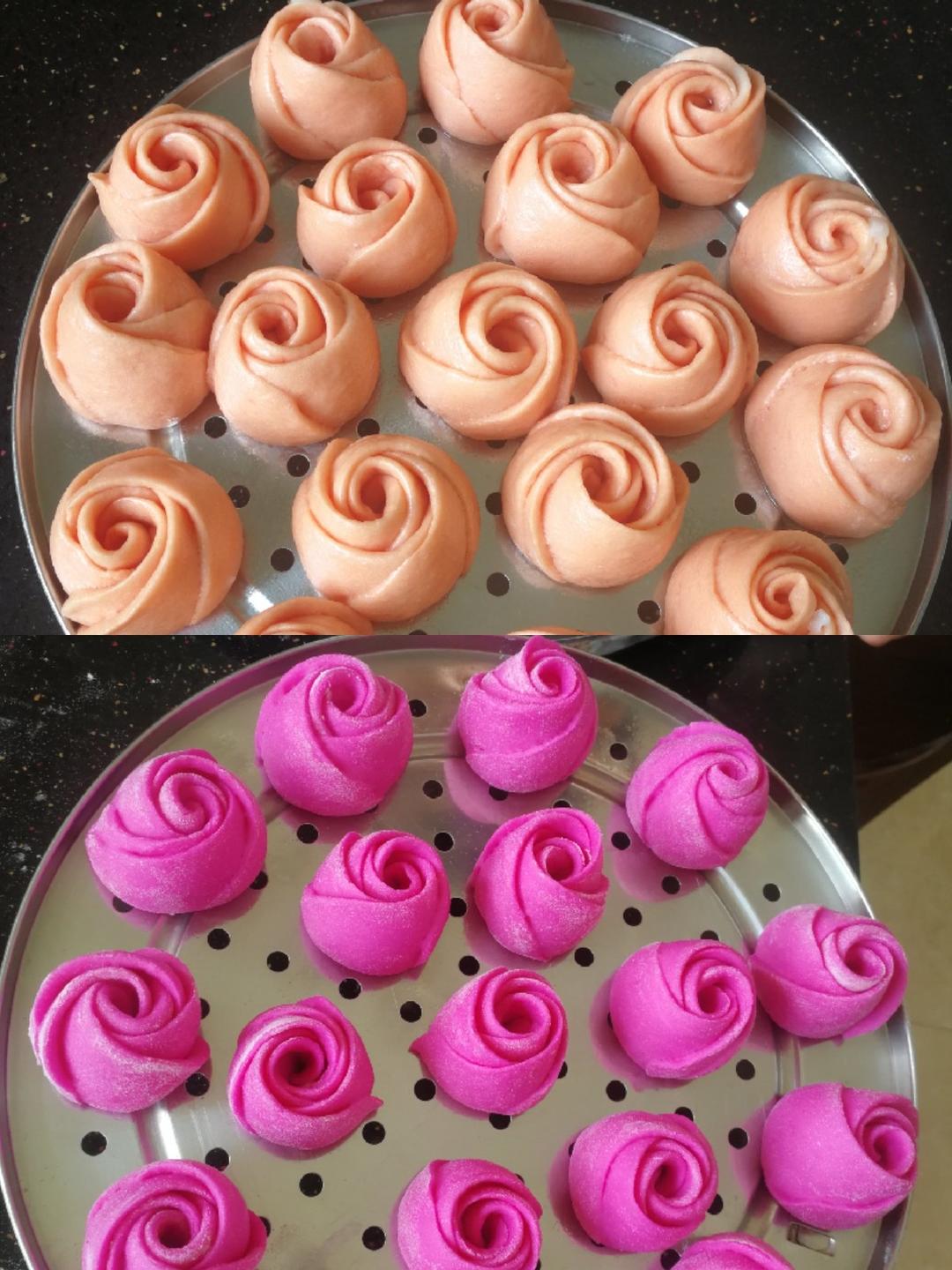 手机用户7929_45oz做的玫瑰花馒头