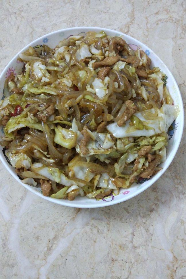 泡菜苕粉肉丝