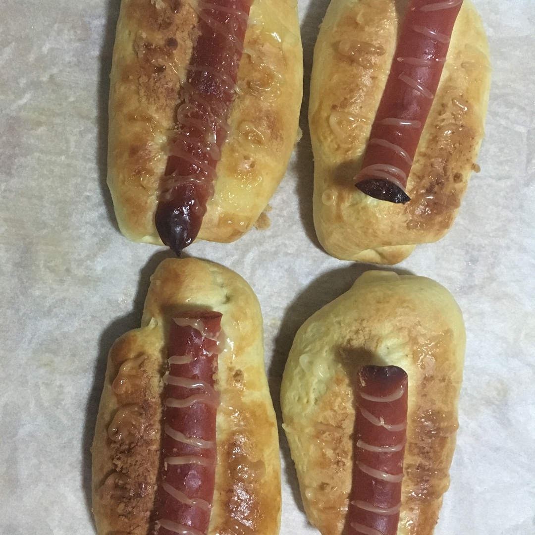 葱香台湾肠仔面包