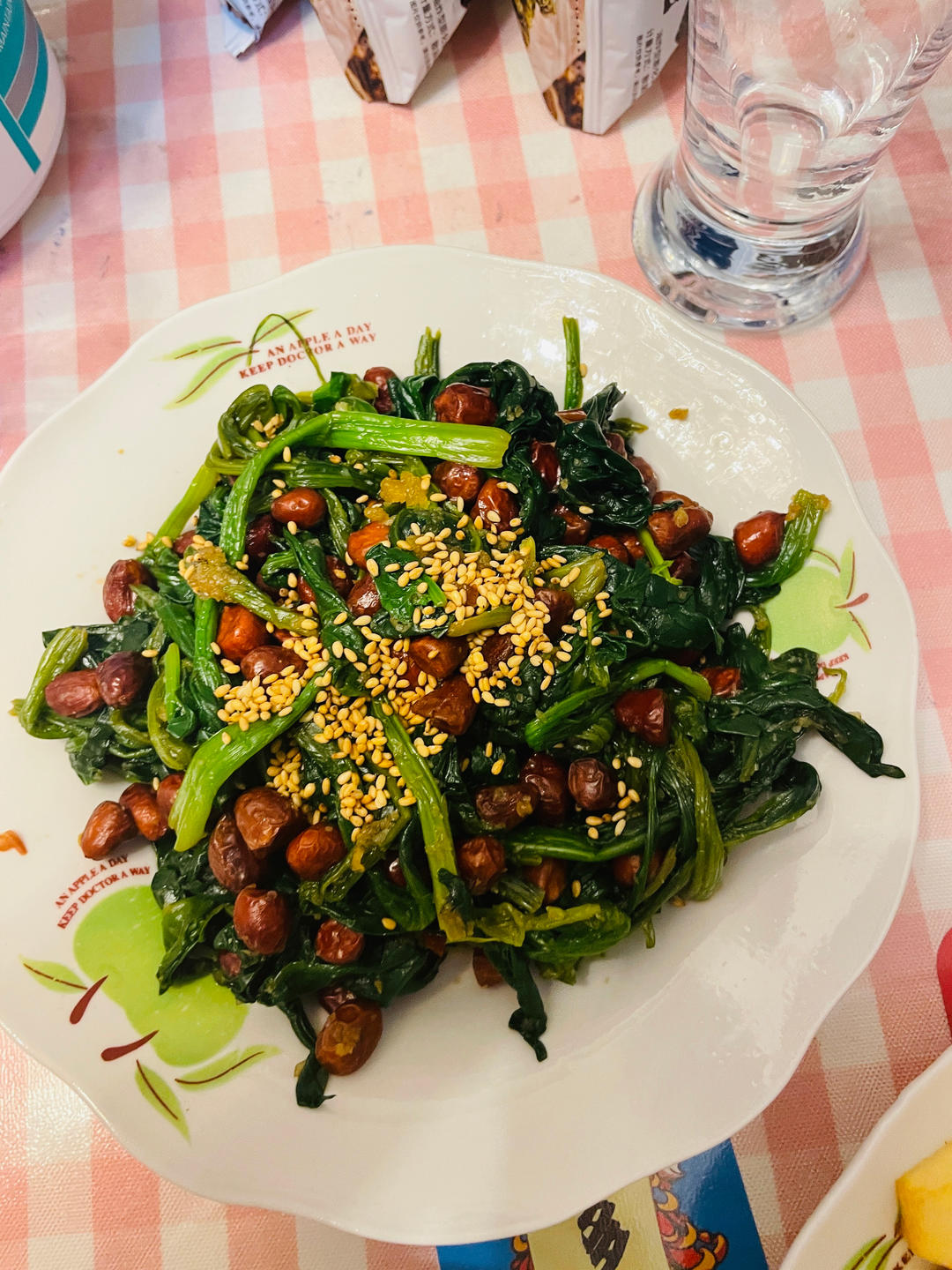 比店里都好吃的快手菜老醋菠菜