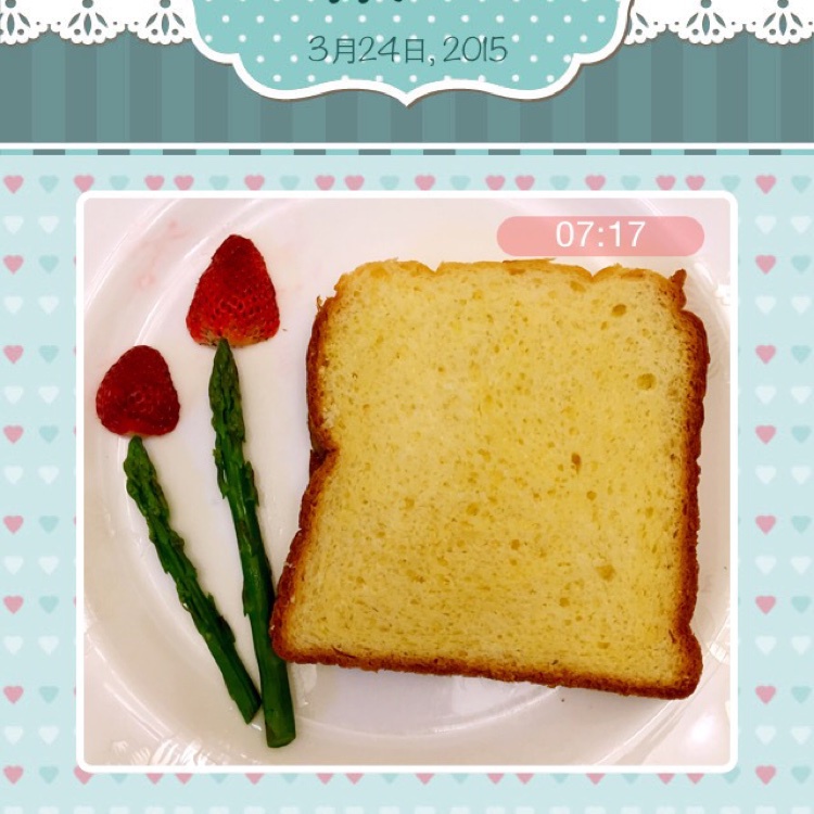 面包机版奶油奶酪吐司