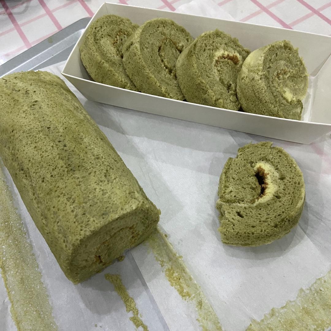 无油酸奶奶酪双享大理石蛋糕卷