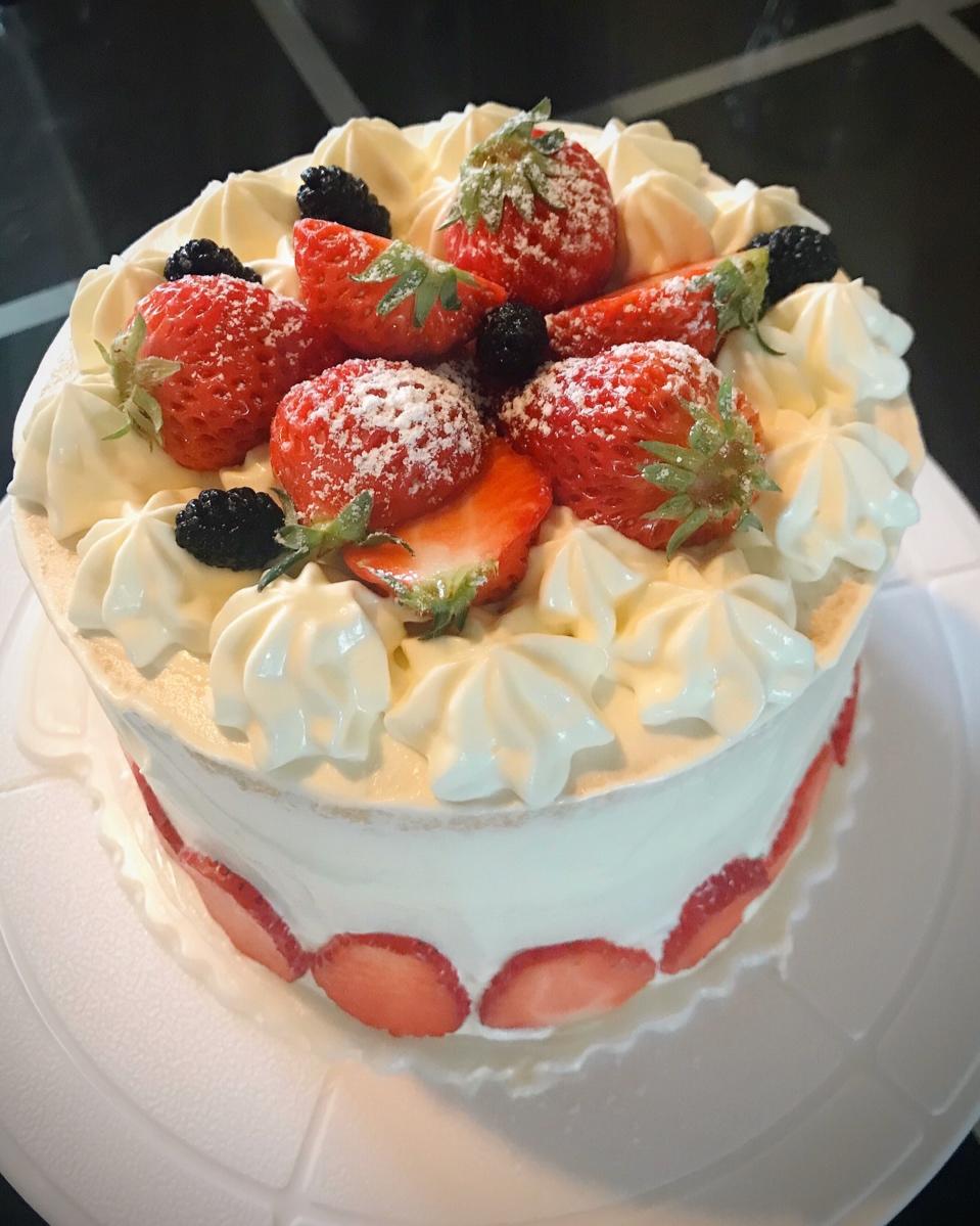 superyan做的6寸加高戚风蛋糕附612寸普通蛋糕尺寸