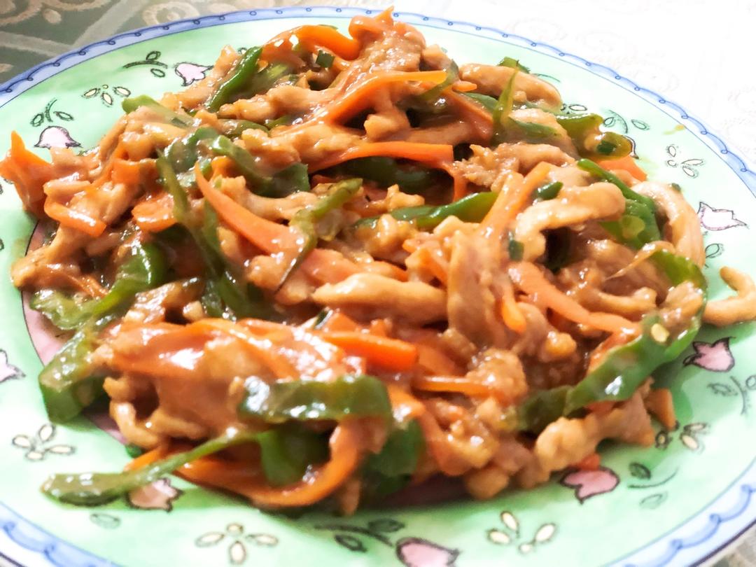 堂妈小厨——辣椒炒肉丝