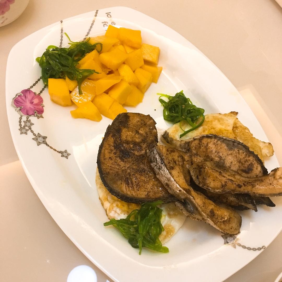 香煎三文鱼