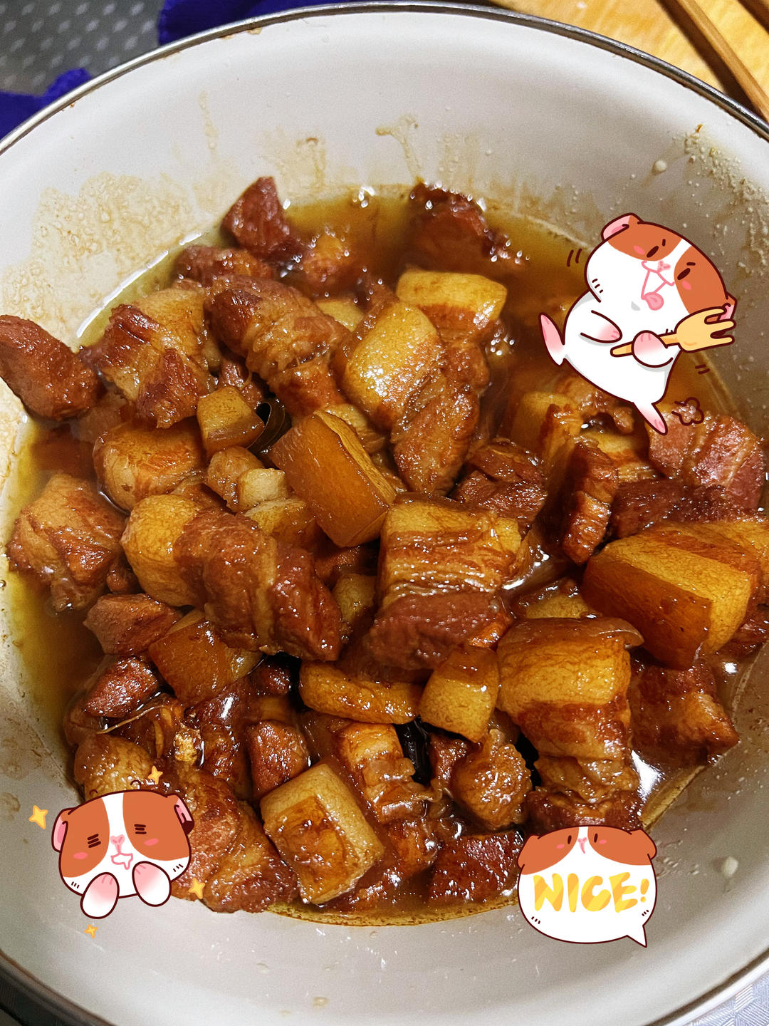 不焯水不放油的家常红烧肉