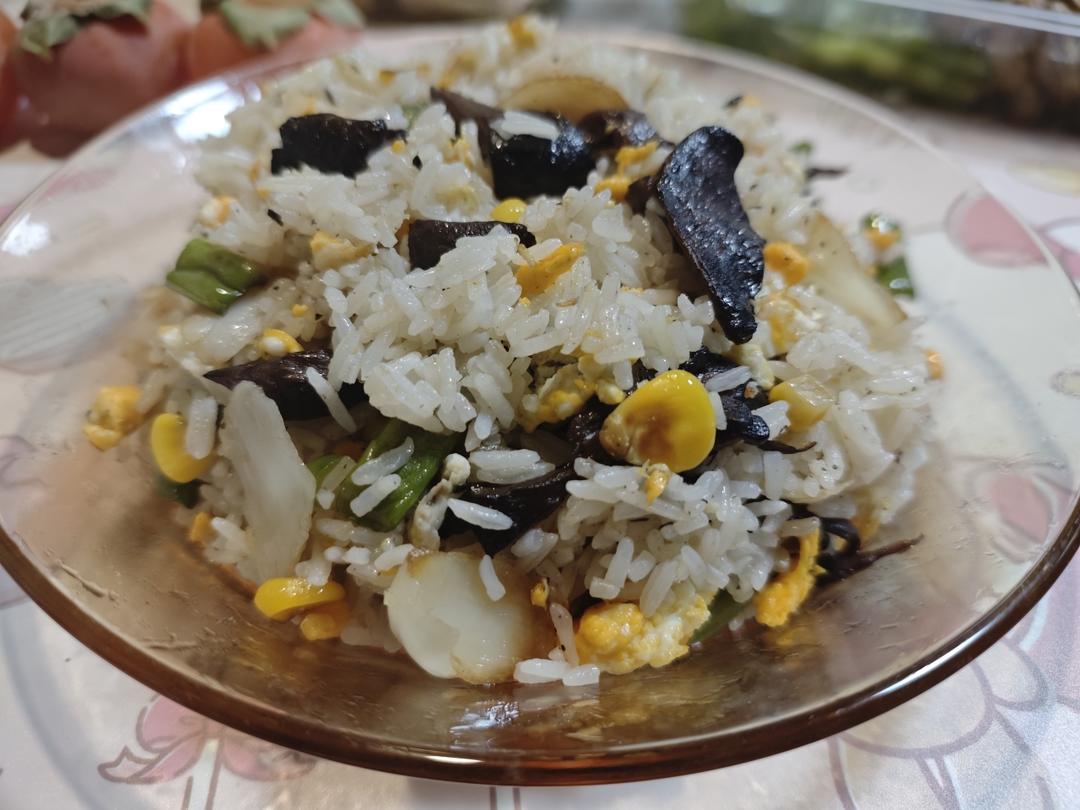 虎掌菌炒饭【不爱海味，只爱山珍】