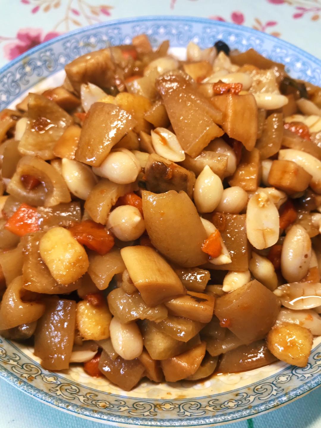 什锦肉皮的做法