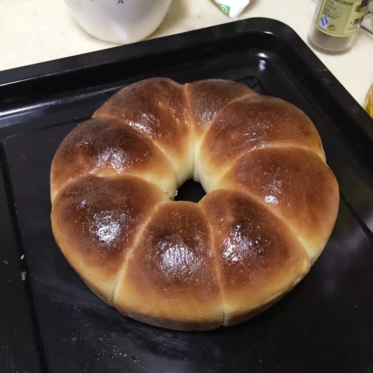 牛奶圆面包（爱和自由配方）