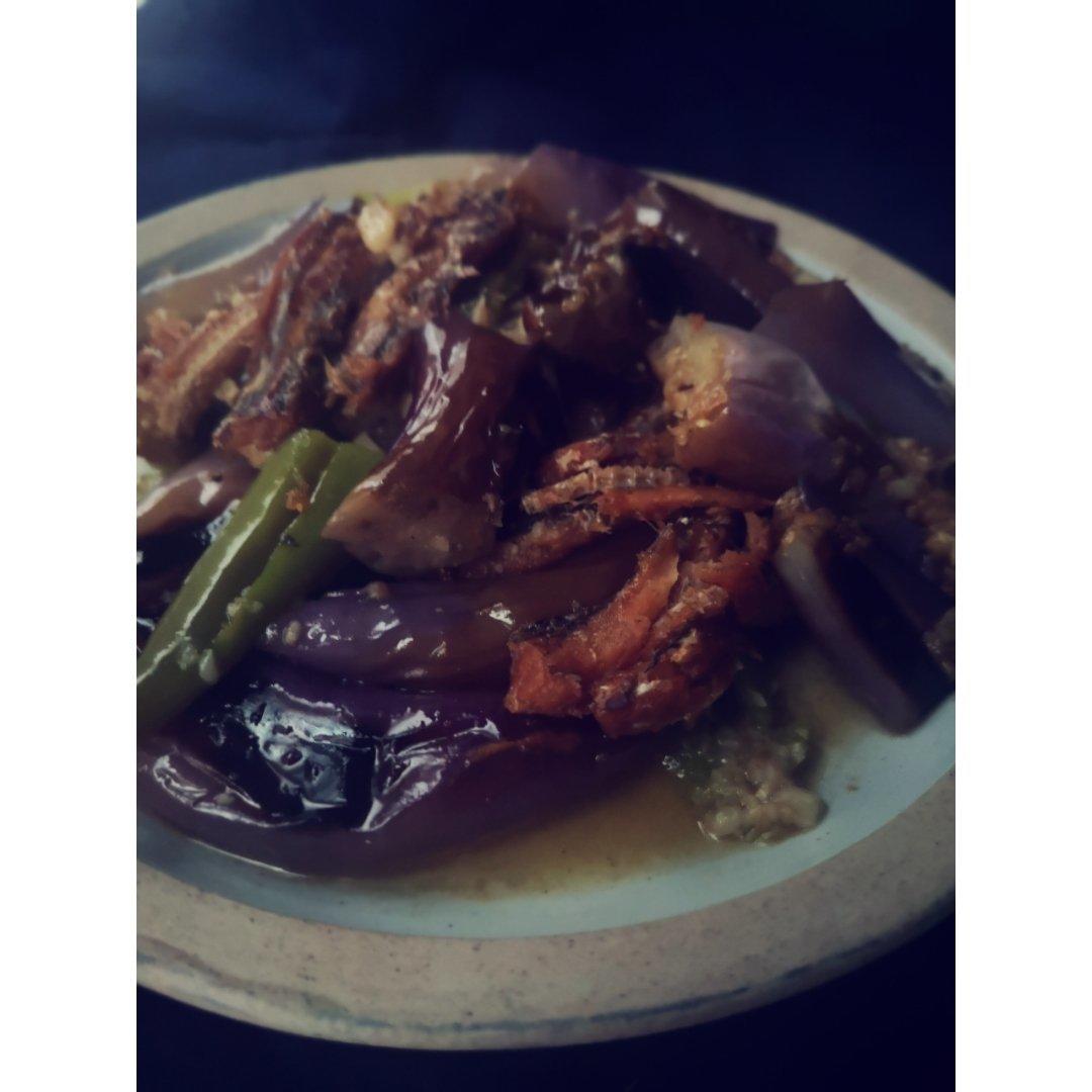 老丁的私房菜-油焖茄子