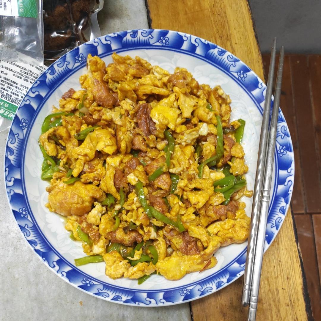 青椒炒蛋