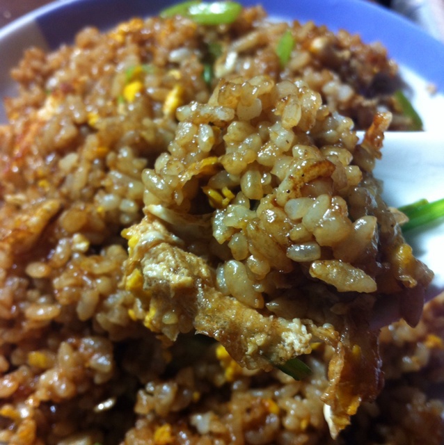 傻瓜版酱油炒饭