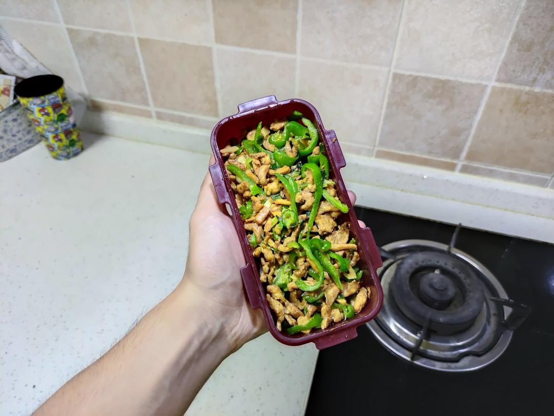 「低脂健身菜谱」青椒炒鸡胸肉